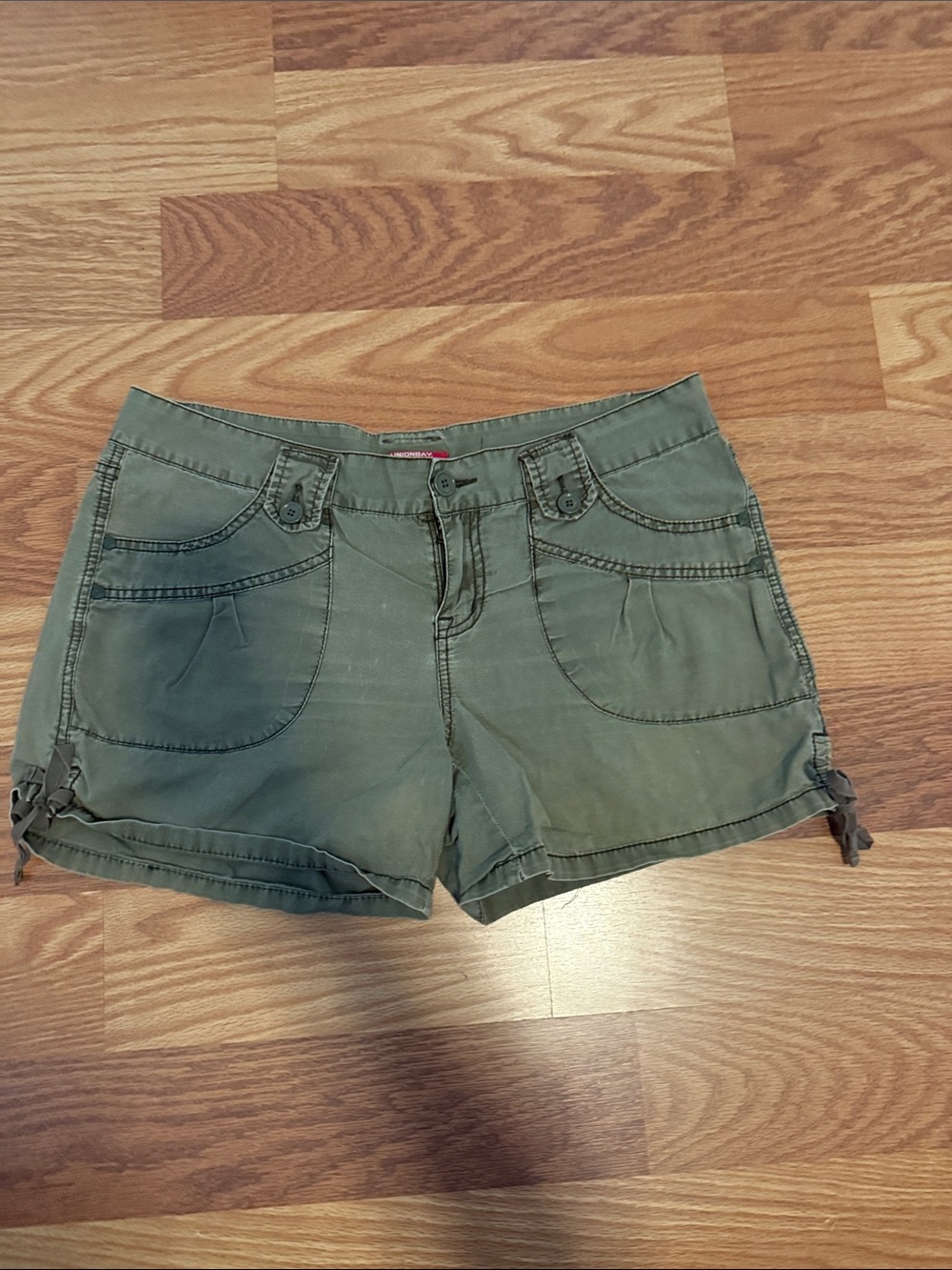 UNIONBAY Olive Green Casual Women’s Jean Shorts